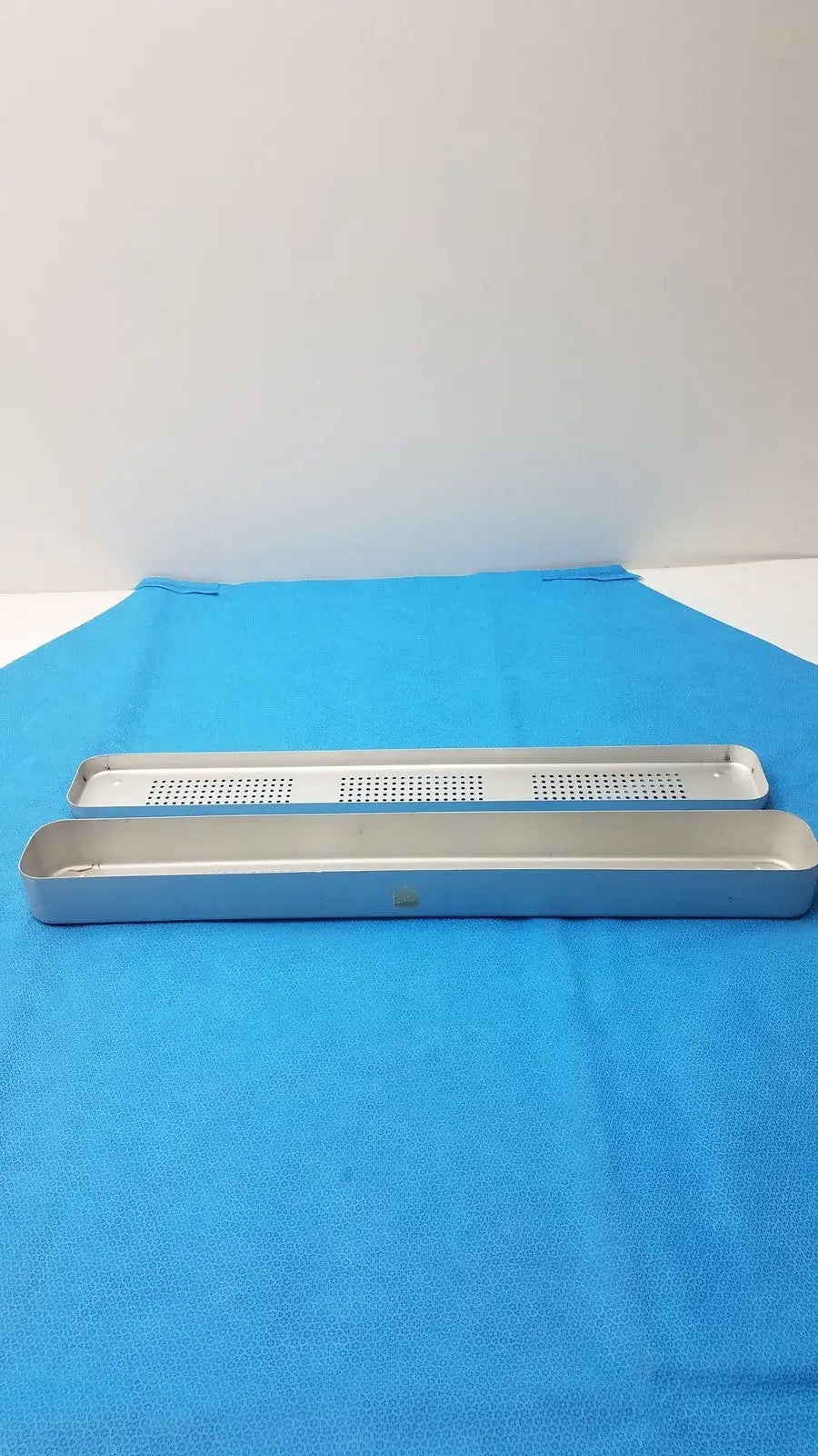Sterilization Metal Scope Container Tray 24’’x3.5’’x2’’ – Used Surgical Holder