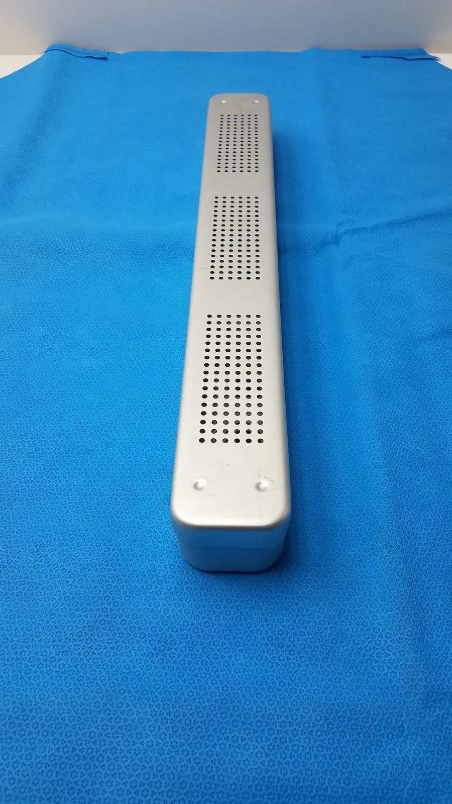 Sterilization Metal Scope Container Tray 24’’x3.5’’x2’’ – Used Surgical Holder