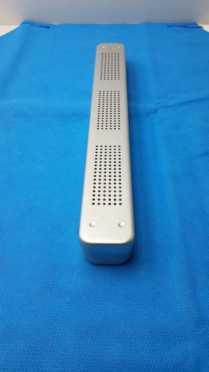 Sterilization Metal Scope Container Tray 24’’x3.5’’x2’’ – Used Surgical Holder
