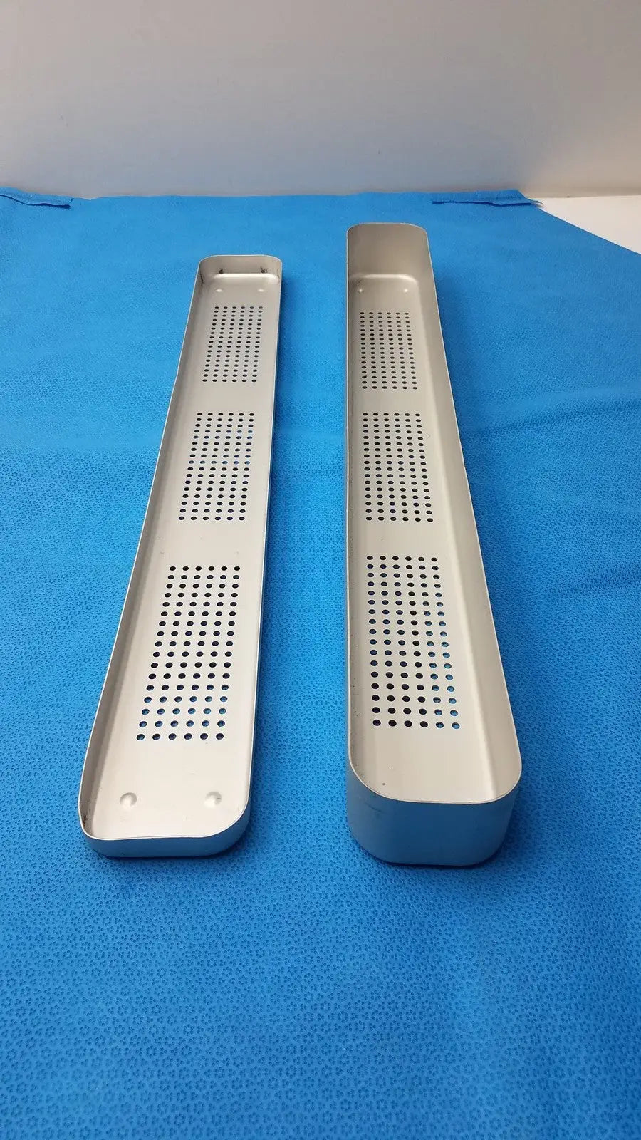 Sterilization Metal Scope Container Tray 24’’x3.5’’x2’’ – Used Surgical Holder