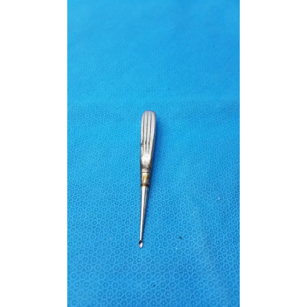 Straight Round Sharp Spoon Dental Tissue Surgical Instrument