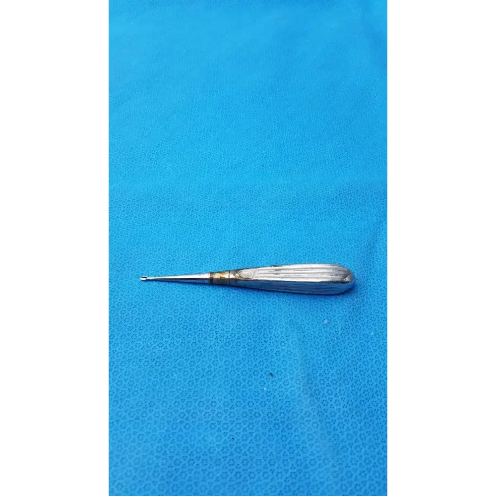 Straight Round Sharp Spoon Dental Tissue Surgical Instrument