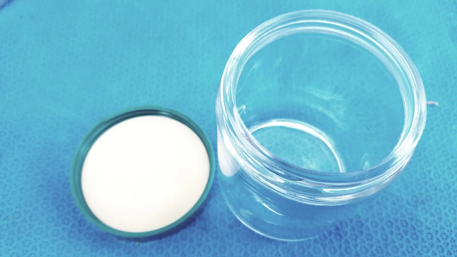 Straight Round Sided Leak Proof Jar with Plastic Lid 3.5 X 3 In Lot of 6 - Specimen Container