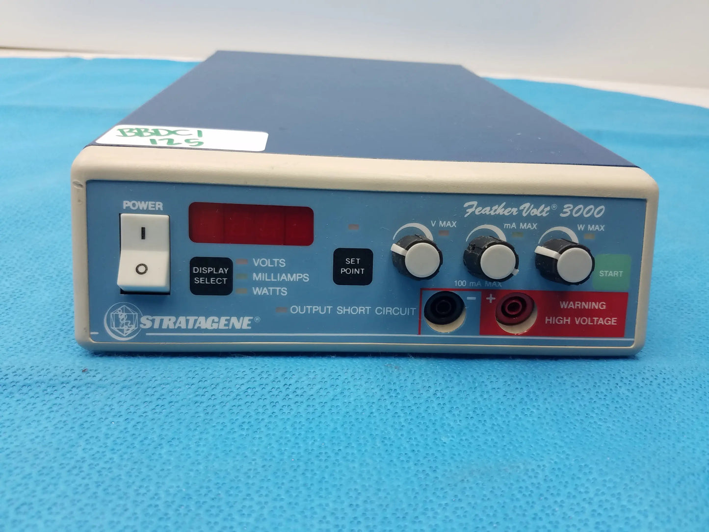 Stratagene Feather Volt 3000 Electrophoresis Power Supply