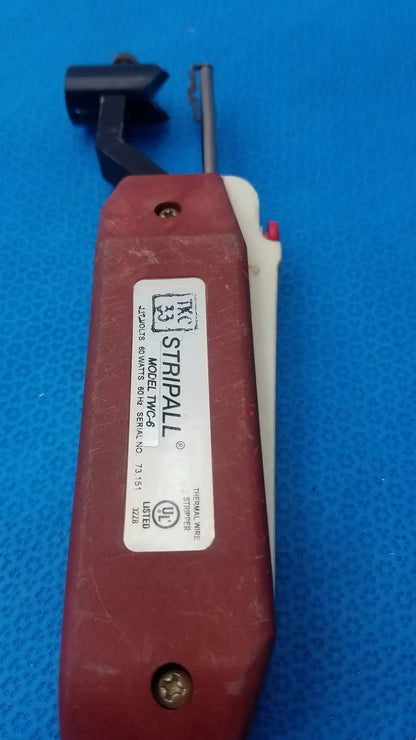 Stripall Model TWC-6 With Impulse Temperature Control TC-1 - Thermal Wire Stripper