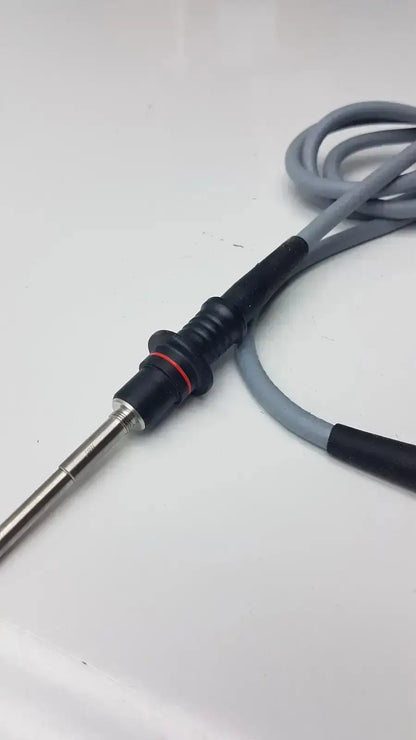 Gray-coated autoclavable laparoscope with black handle and metallic tip by olumpus germany a3293 for medical use
