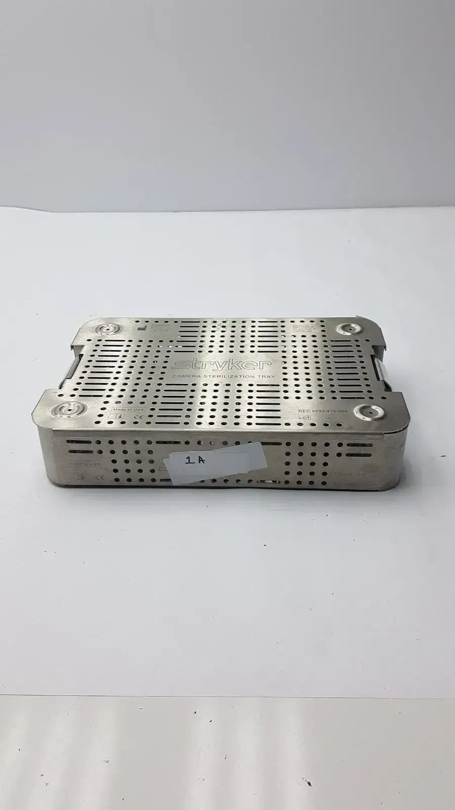Stryker 0233-410-002 Camera Sterilization Tray