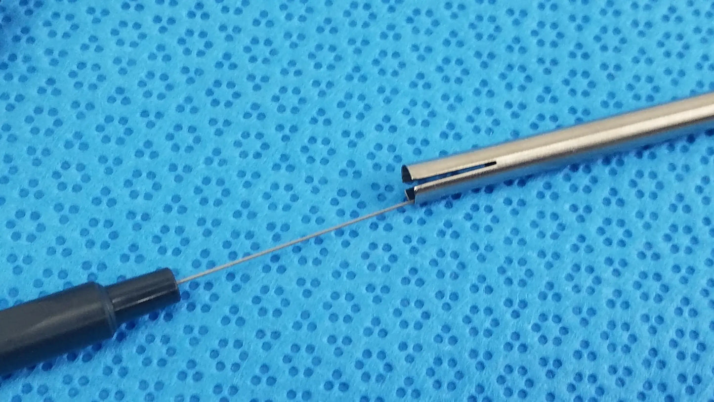 Stryker 0406-650-400 MultiGen 2 reuse medical equipment with black and silver electrode probe and black plastic handle