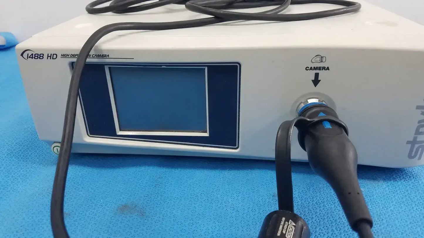 Stryker 1488 HD Endoscopy Camera System with 1488-210-105 & 1288-020-122 Console