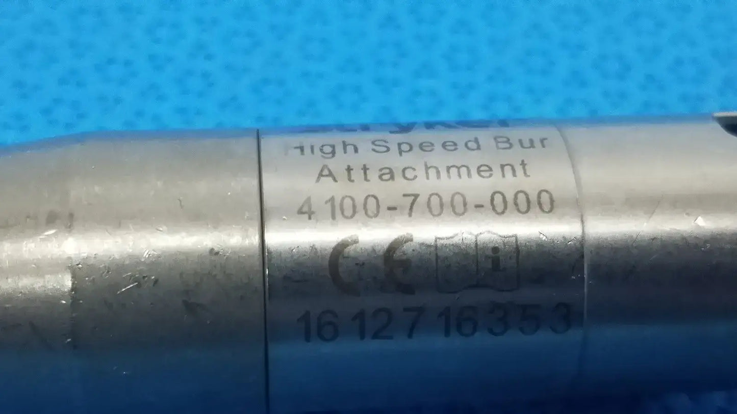 Stryker 4100-700-000 High Speed Burr Attachment - Surgical Power Tool