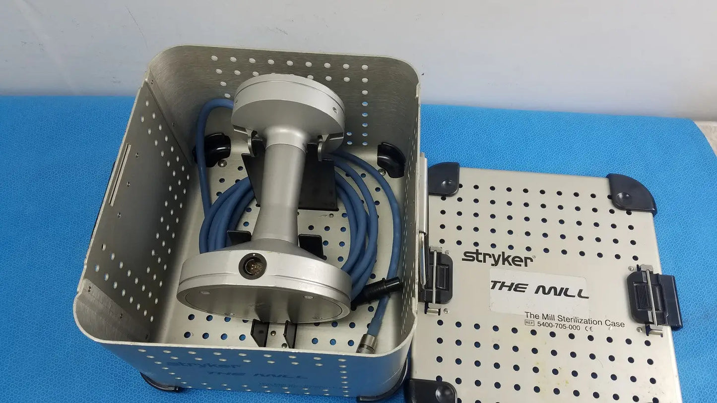 Stryker 5400-700 Bone With Connecting Cable 5400-705 The Mill Sterilization Case