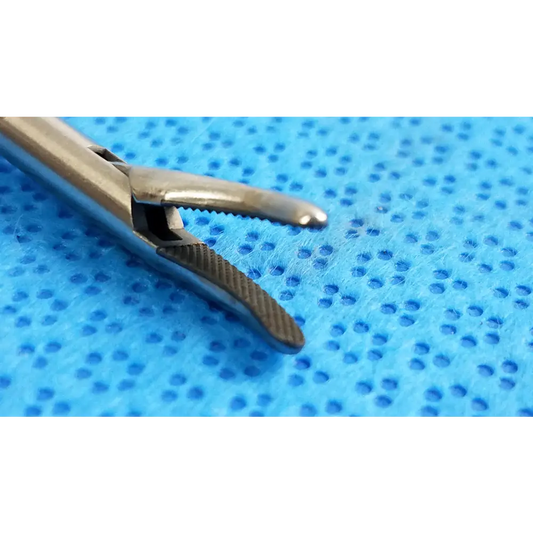 Stryker 5mm Curved Right Surgical Stainless Steel Needle Holder