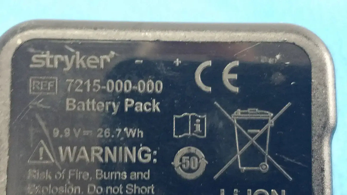 Stryker 7215-000-000 SmartLife Battery Pack