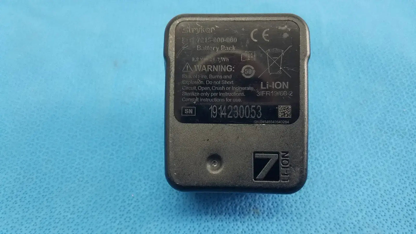 Stryker 7215-000-000 SmartLife Battery Pack