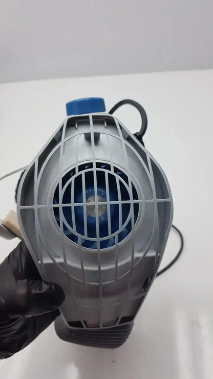 Gray plastic spray gun with blue cap and black hose for stryker flyte helmet ref 0408-645-000 accessory