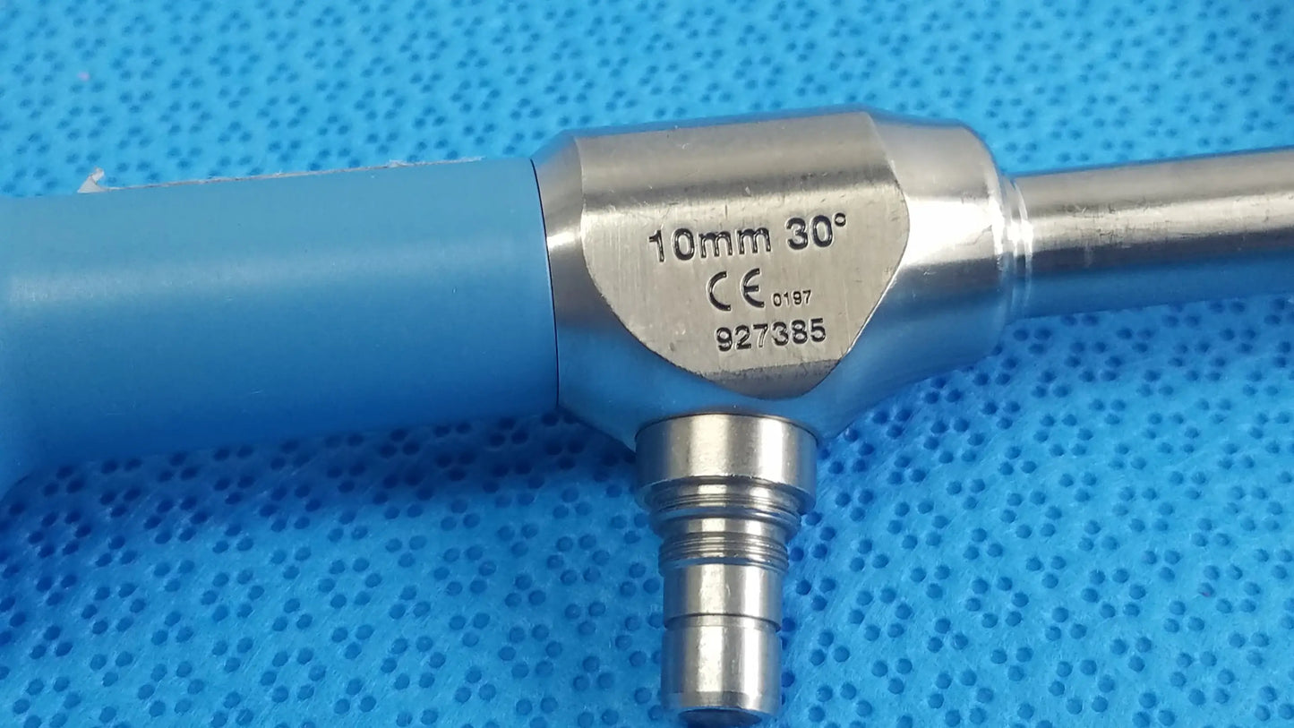 Blue-handled stryker ideal eyes 502-859-030 autoclavable laparoscope with metallic 10mm 30º tip ce marked for buy used medical equipment