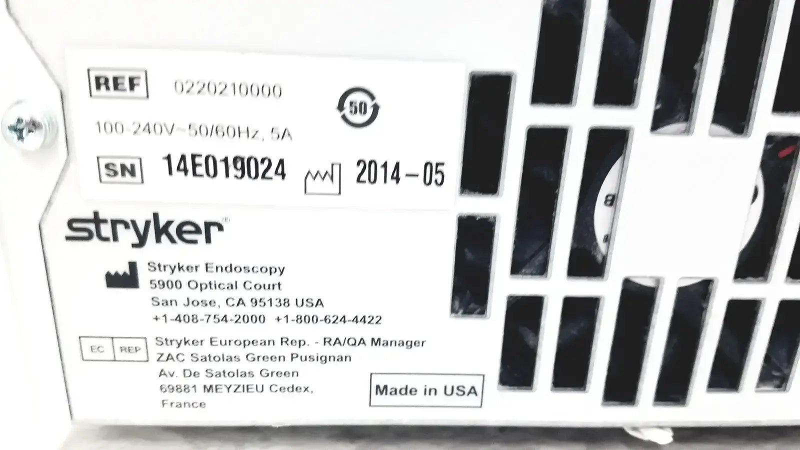 Stryker L9000 LED Light Source