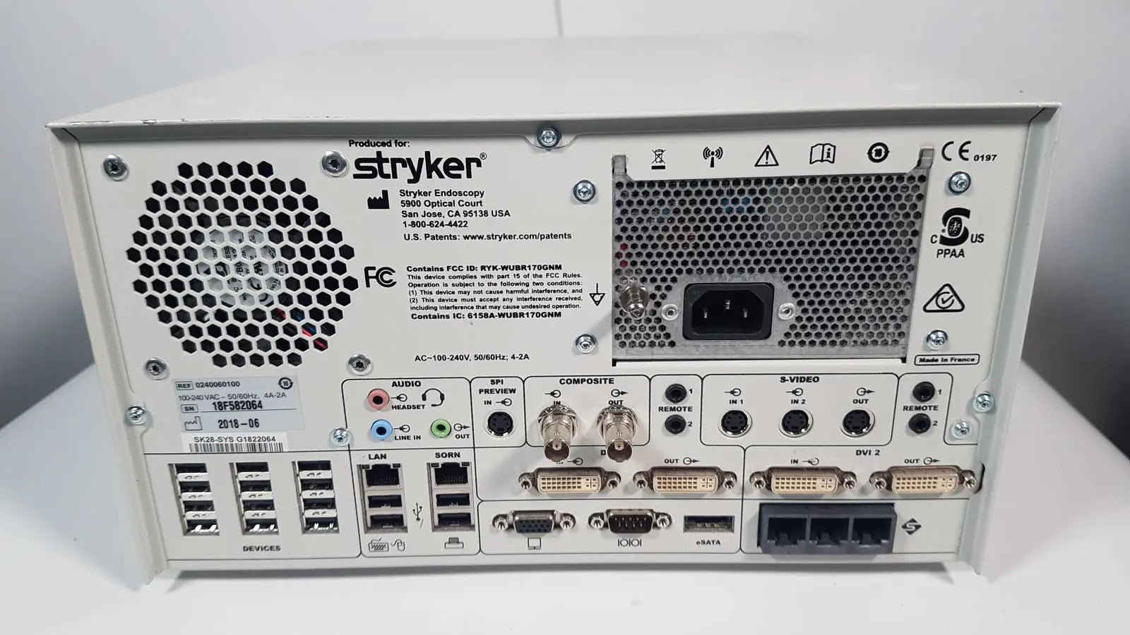 Stryker SDC3 HD Information Management System 0240060100 Digital EHR Capture - Surgical Image