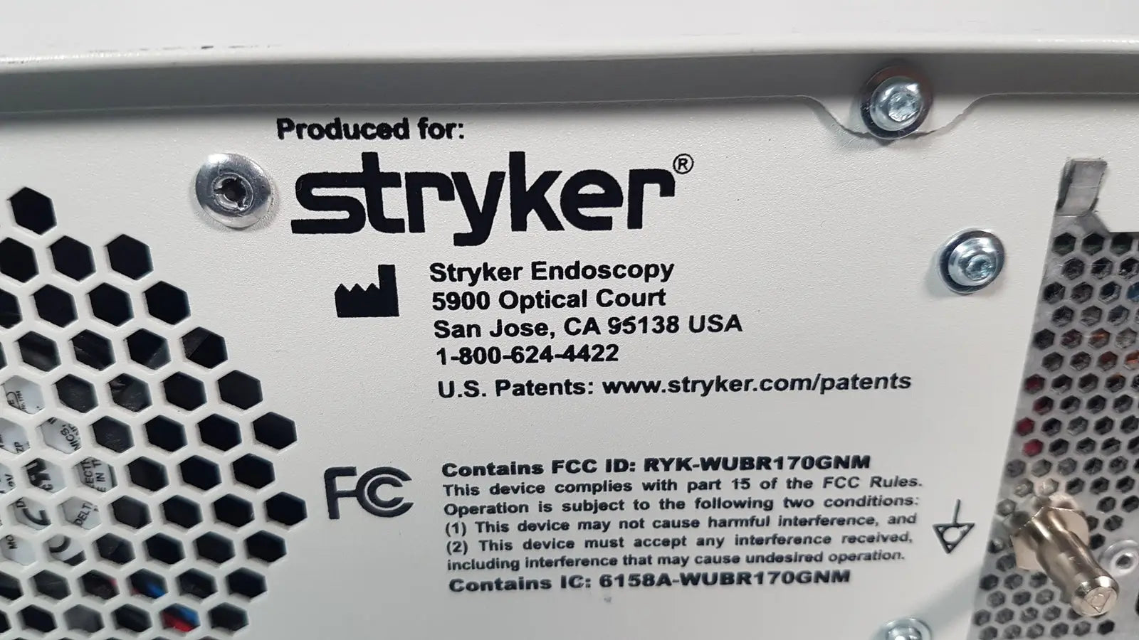 Stryker SDC3 HD Information Management System 0240060100 Digital EHR Capture - Surgical Image