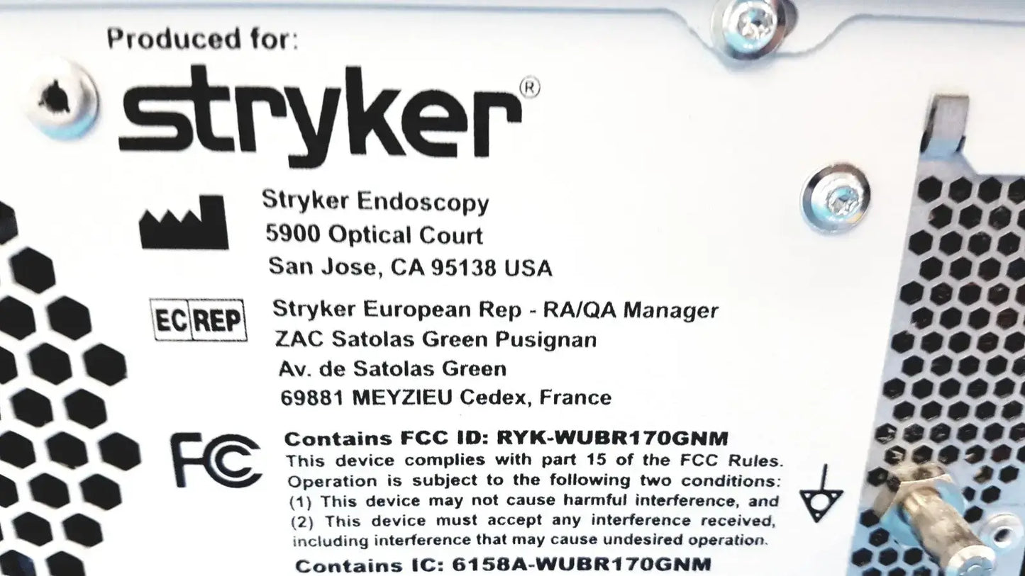 Stryker SDC3 HD Information Management System 0240060100 - Surgical Video & Data