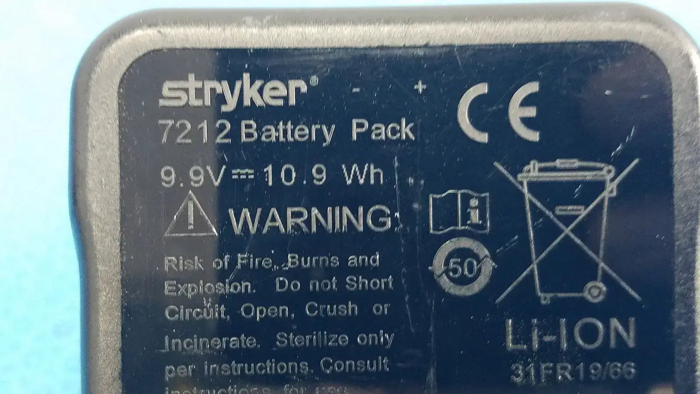 Stryker SmartLife 7212 Li-Ion Battery Pack