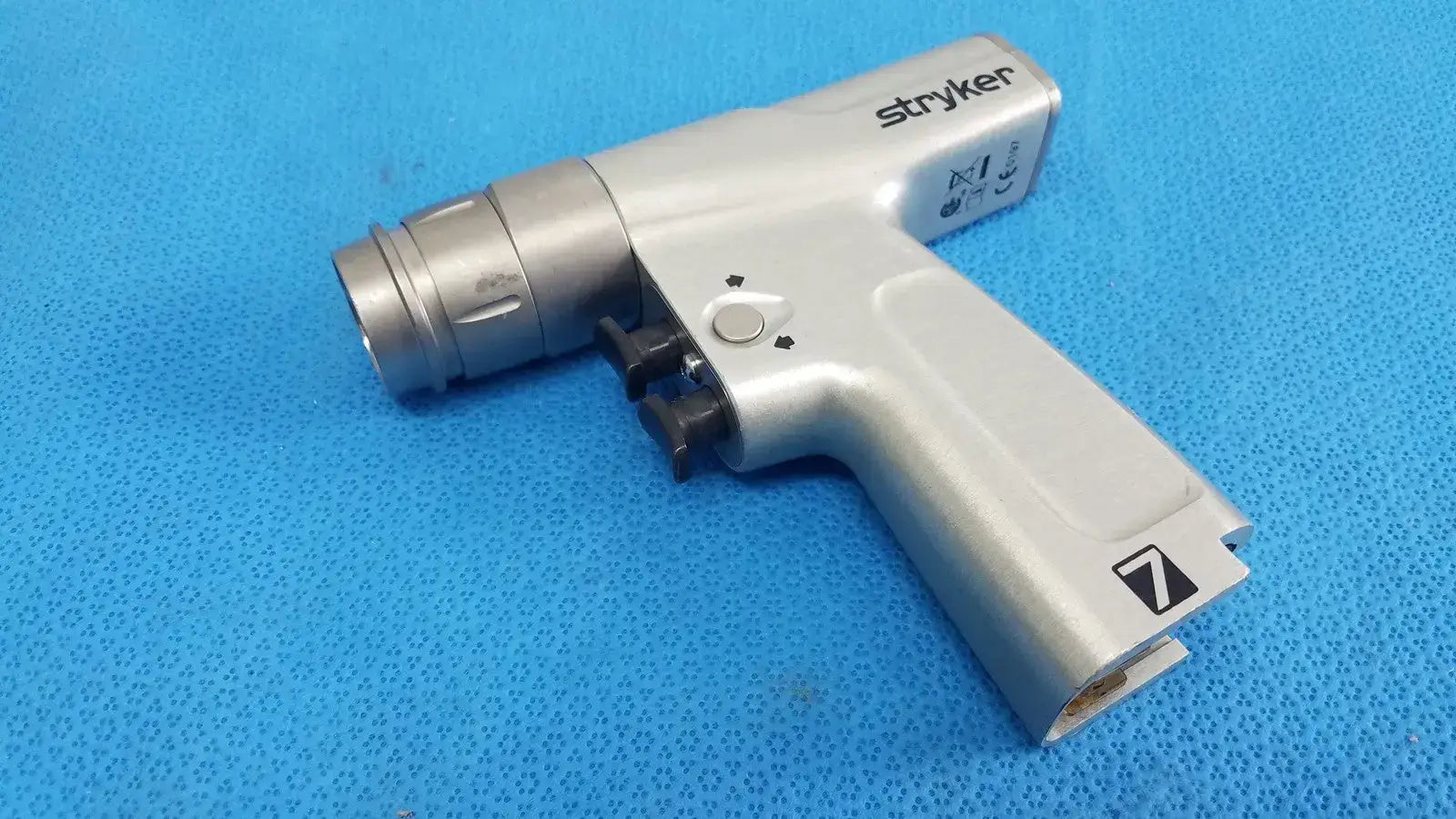 Stryker System 7 Dual Trigger Rotary Handpiece 7205-000-000 Drill/Ream - Orthopedic power tool handpiece