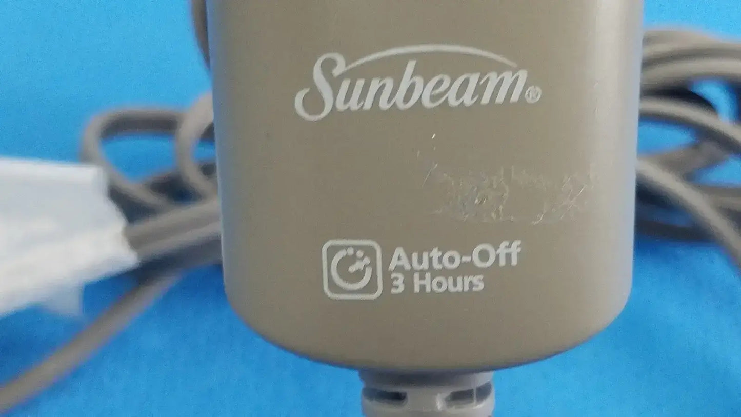 Sunbeam T85B Heat Electric Blanket Controller Plug 180W 3 Prong