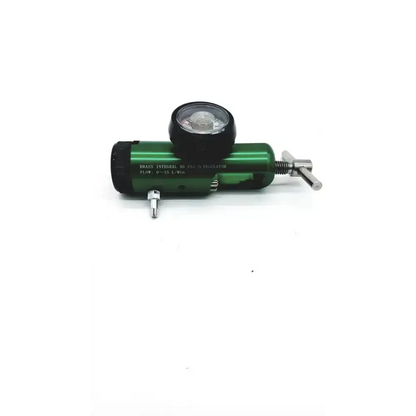 Sunset Brass Integral 50 PSI 02 Regulator Flow 0-15 L/Min - Oxygen