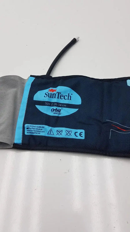 Blue and gray SunTech Orbit ABPM orbit abpm cuff size 2 for blood pressure measurement 26-34 cm arm circumference
