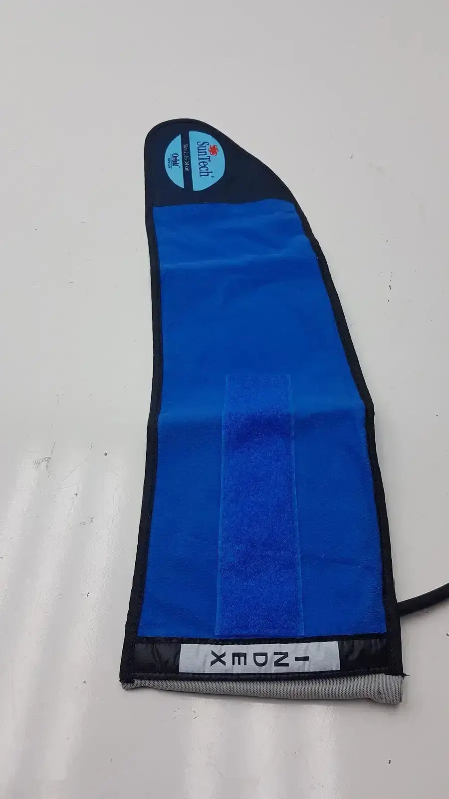 Blue sunfeet insole with black trim and gray textured edge for suntech orbit abpm cuff size 2 range 26-34 cm