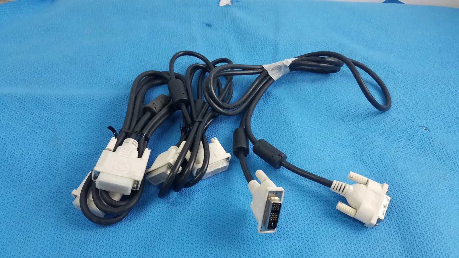 Surgical Imaging DVI-D Male to Male Video Cable Lead - Lot of 3