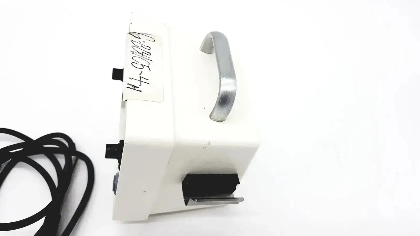 White plastic Sybron Analytic System B dental endo heat source model 1005 with silver handle and black cable