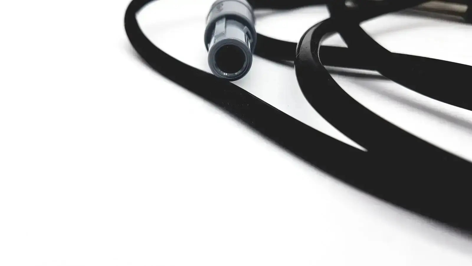 Black coiled cable with gray connector end for sybron analytic system b dental endo heat source model 1005 heat source