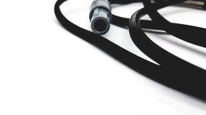 Black coiled cable with gray connector end for sybron analytic system b dental endo heat source model 1005 heat source