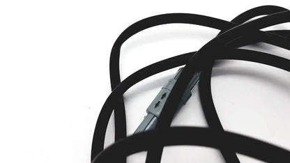 Black coiled cable with gray connector featuring directional arrows for sybron analytic system b dental endo heat source model 1005