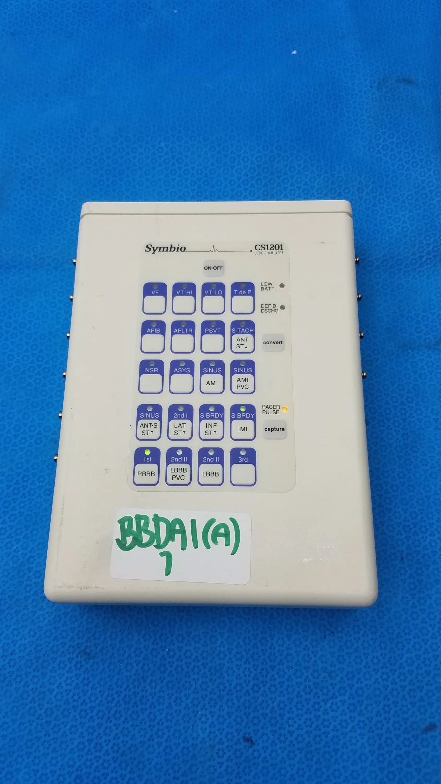 Symbio CS1201 Lead ECG Code Simulator