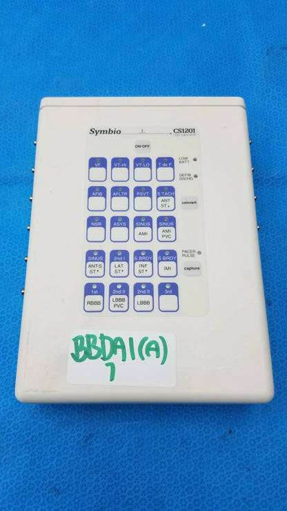Symbio CS1201 Lead ECG Code Simulator