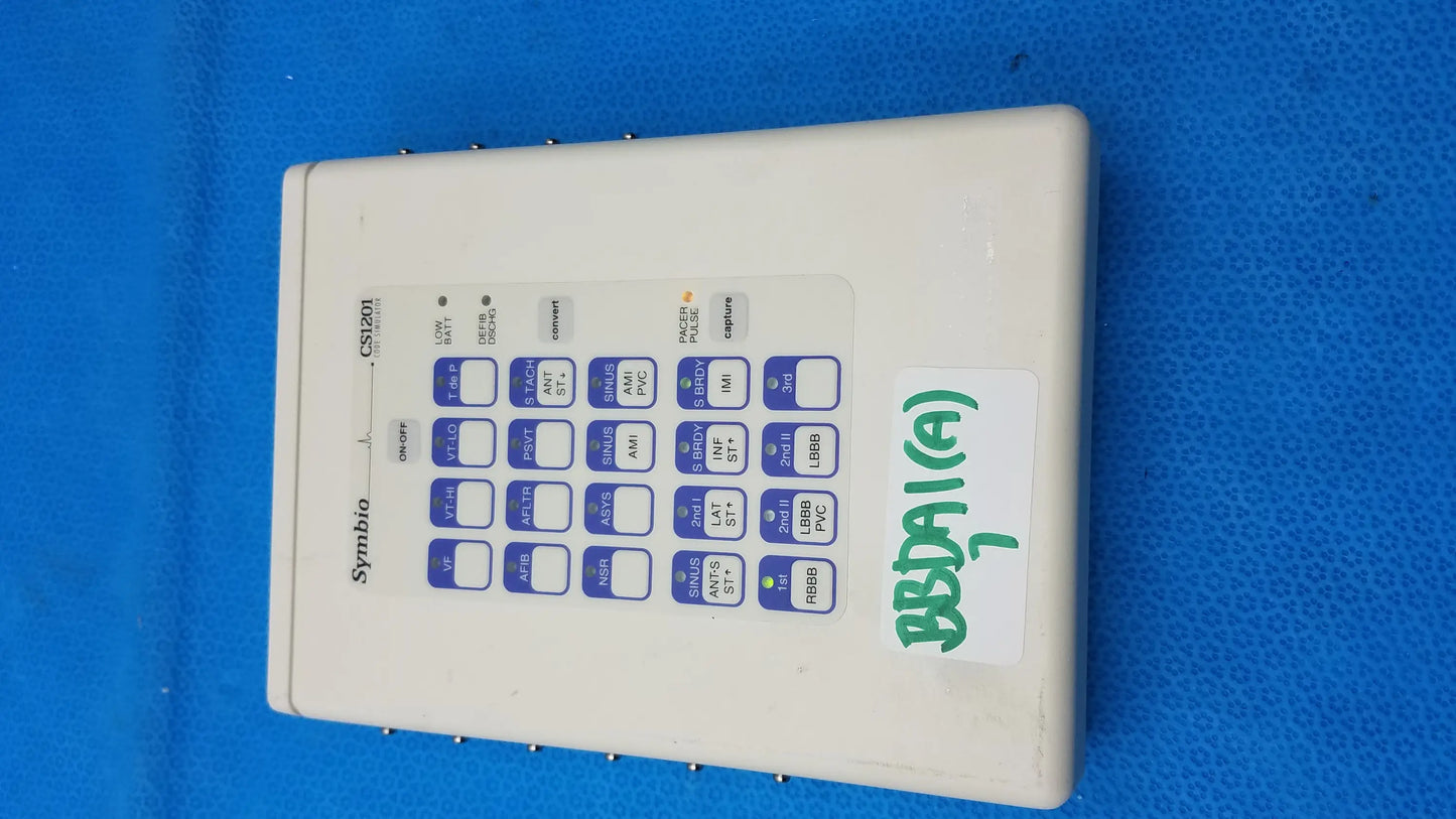 Symbio CS1201 Lead ECG Code Simulator