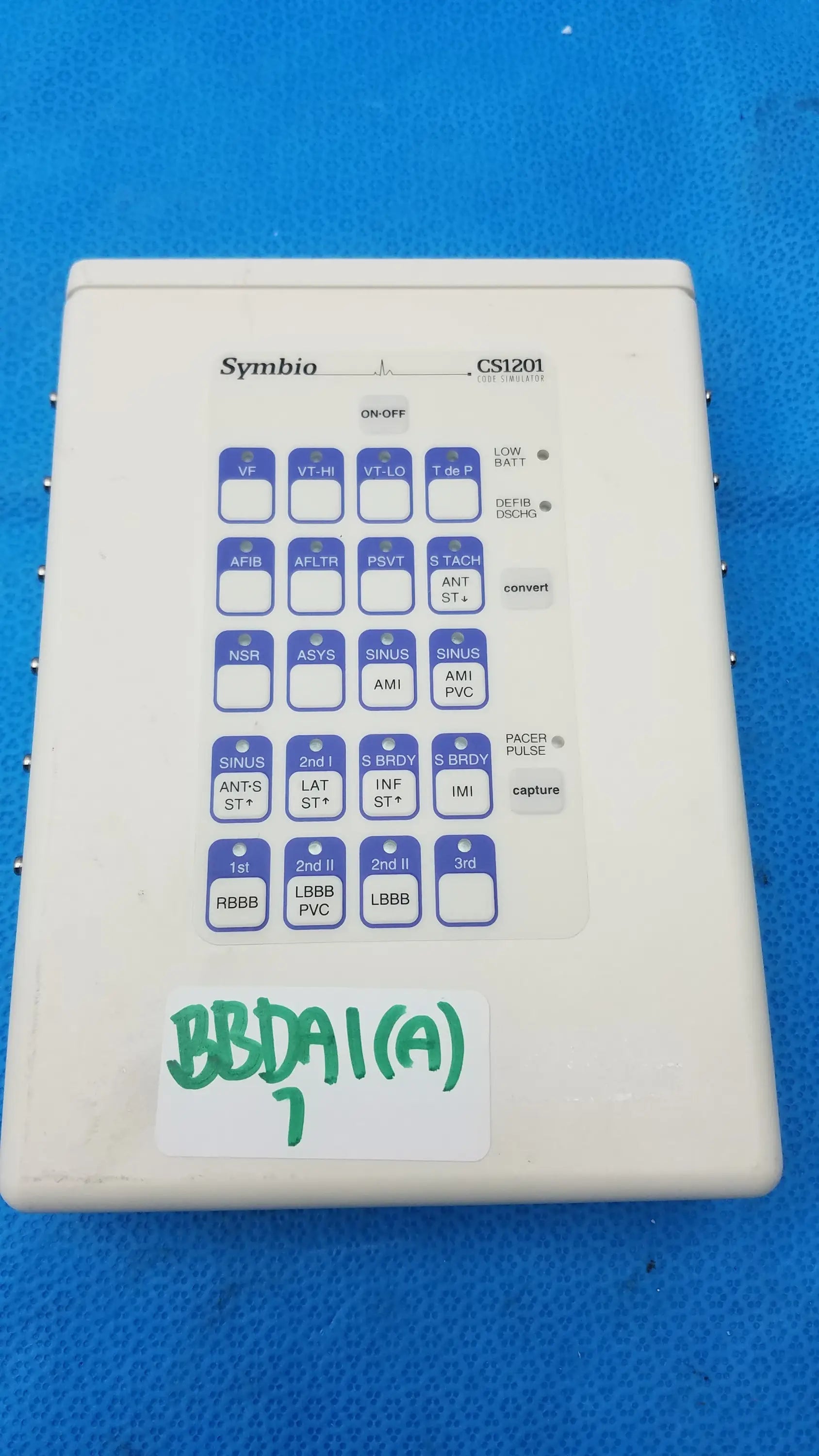 Symbio CS1201 Lead ECG Code Simulator
