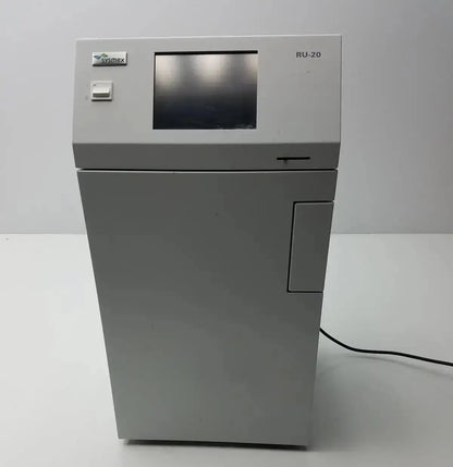 Gray sysmex ru-20 reagent delivery system laboratory analyzer with digital display and control panel for automated reagent delivery