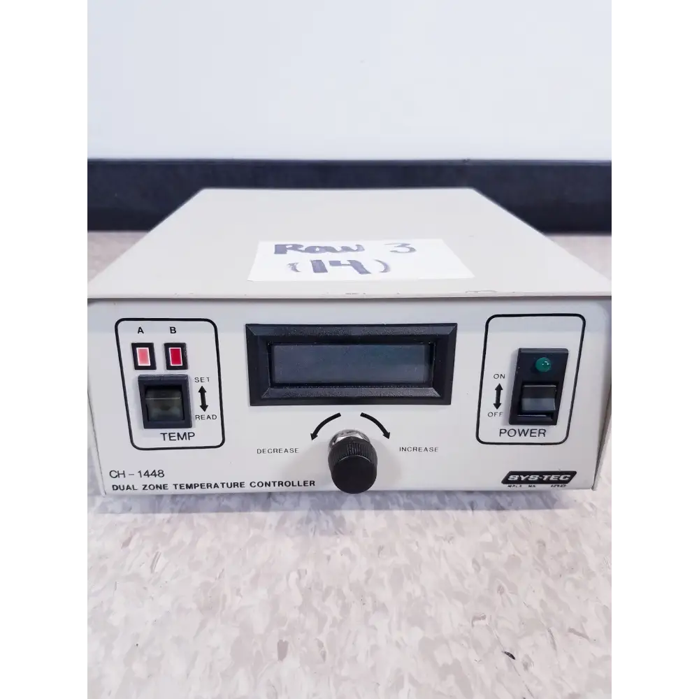 SYSTEC CH-1448 Digital Tabletop Dual Zone Temperature Controller Control Module