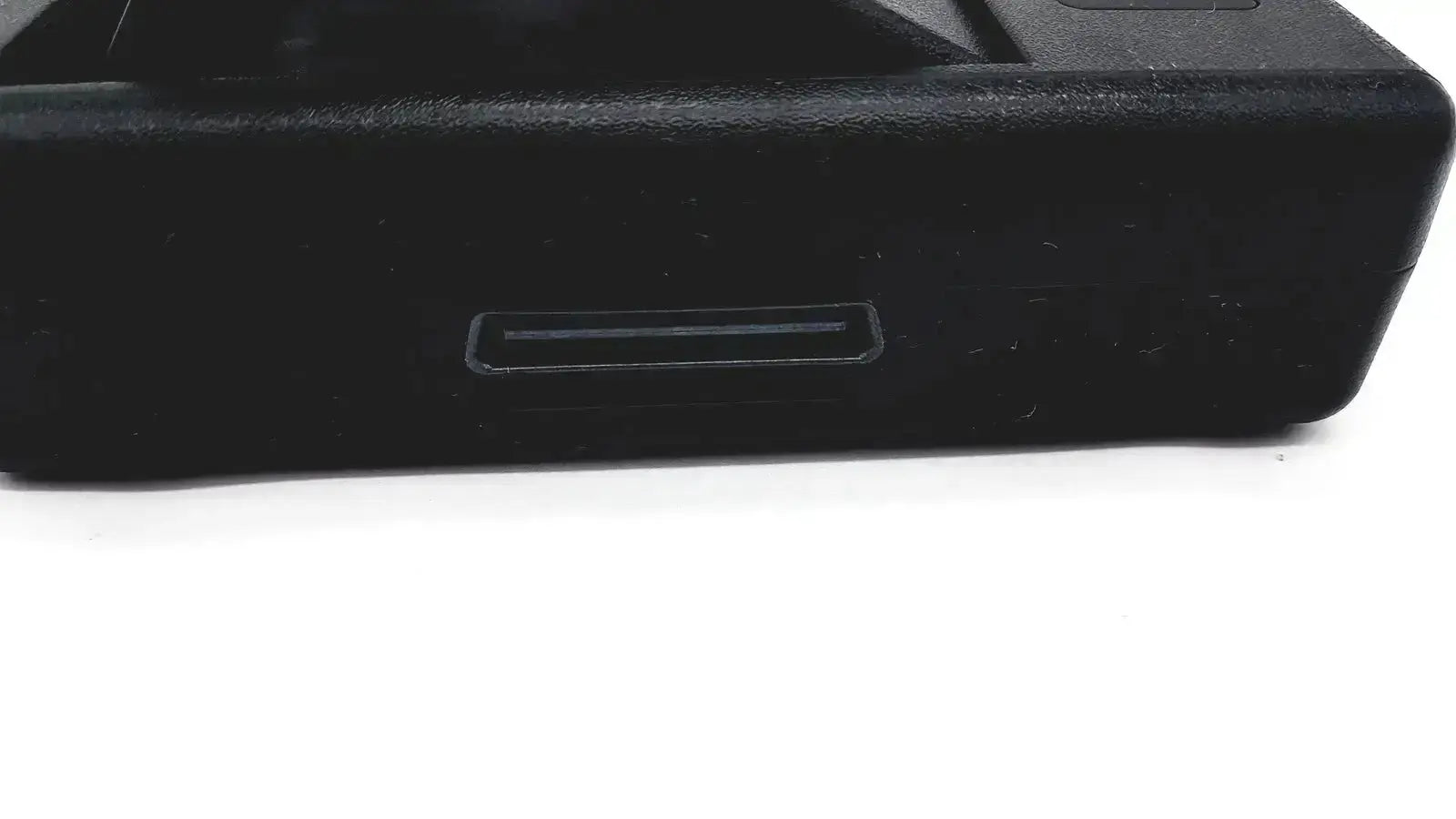 Black plastic usb-c port on the back of tableau td3 forensic imager model td3-b device