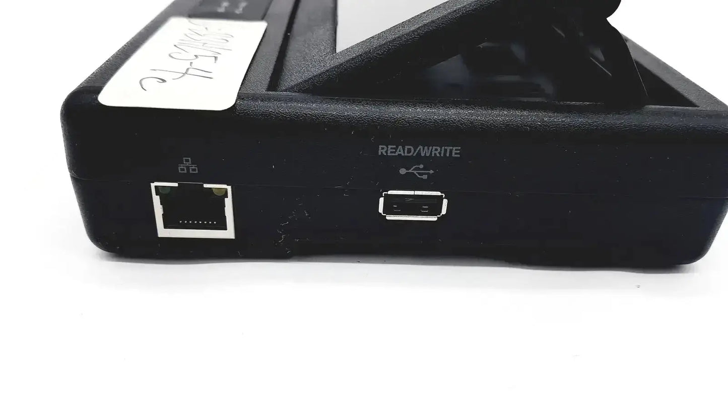 Black matte forensic imager tableau td3 td3-b back side with ethernet and usb type-a read write ports