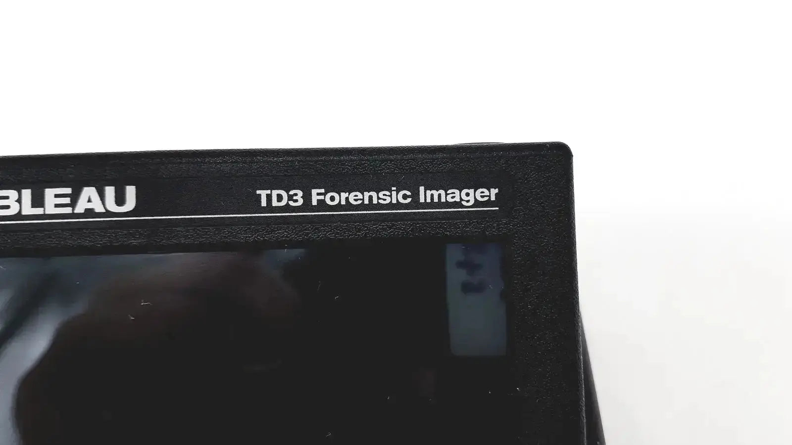 Black tableau td3 forensic imager td3-b with matte finish and white lettering on top edge for forensic use