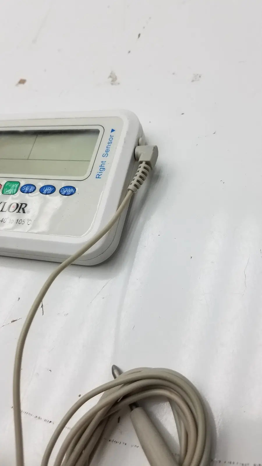 Taylor (-40°to 221 °F-40° to 105 °C) Recording Thermometer With Dual Probes