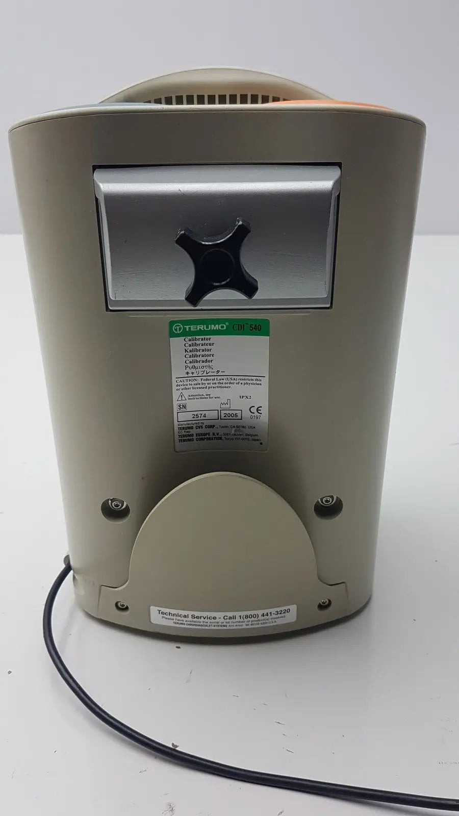 Terumo CDI 540 Calibrator Parameter Blood Gas Monitoring System