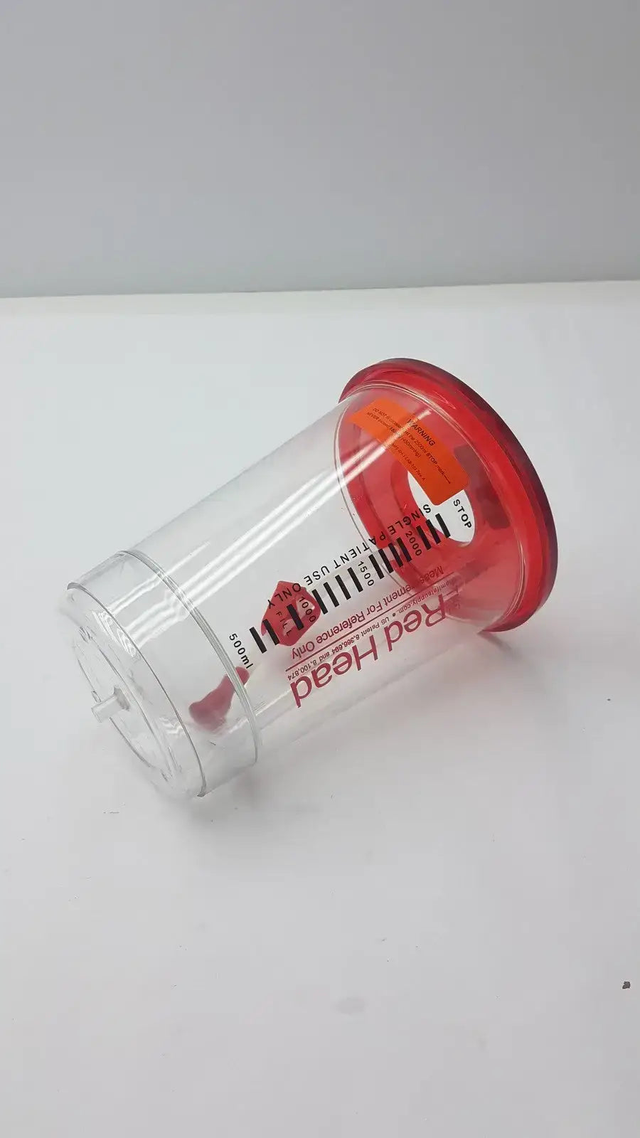 The Red Head Measurement for Reference Only 500 - 2000 ml - Battery Charger