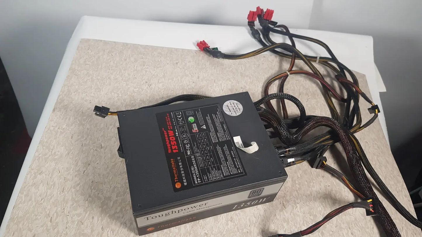 Thermaltake 1350W Toughpower GF3 1350W 80 Silver Full Modular Power Supply