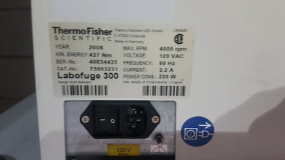 Thermo Fisher Scientific Heraeus Labofuge 300 Centrifuge - Laboratory