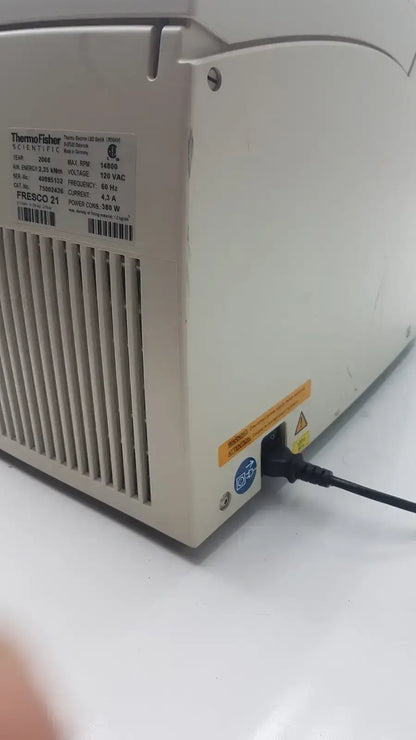 Thermo Scientific Heraeus Fresco 21 Refrigerated Centriifuge Microcentriifuge - Microcentrifuge